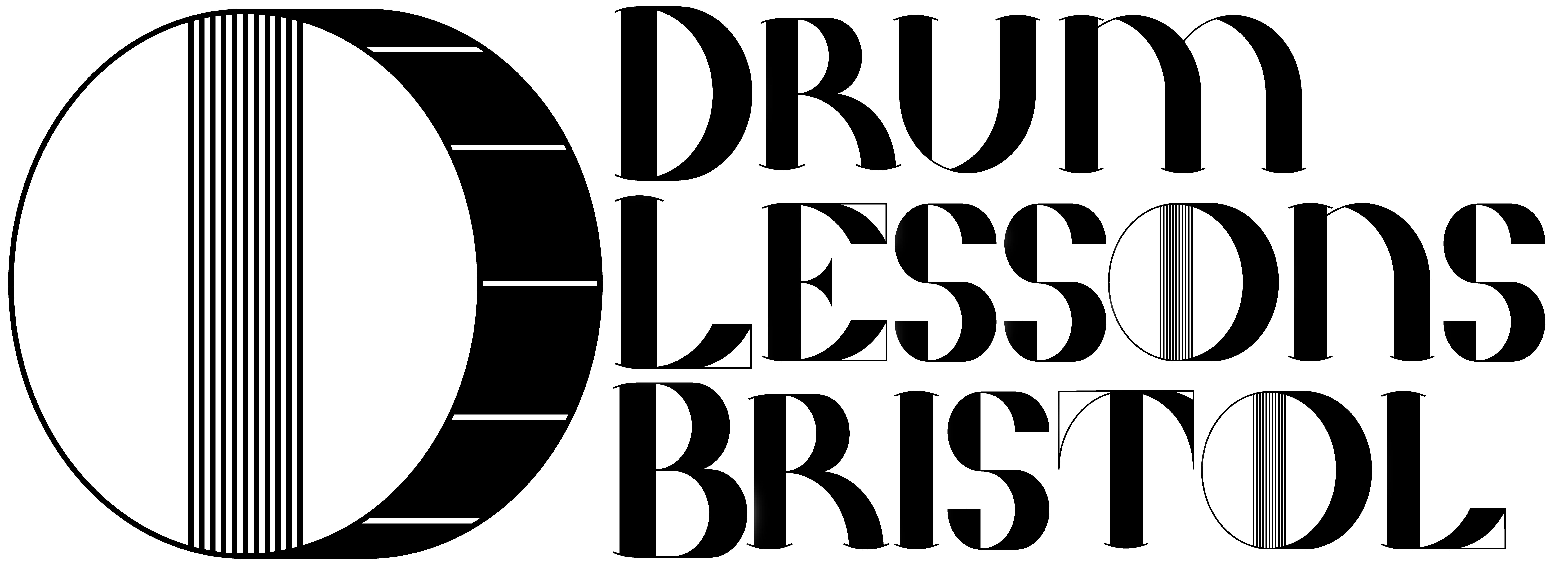 The new version of the Drum Lessons Bristol Logo